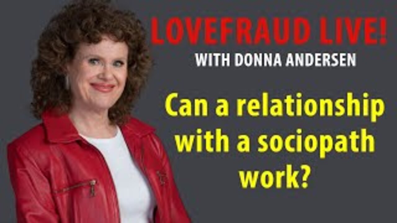 Can a relationship with a sociopath work?