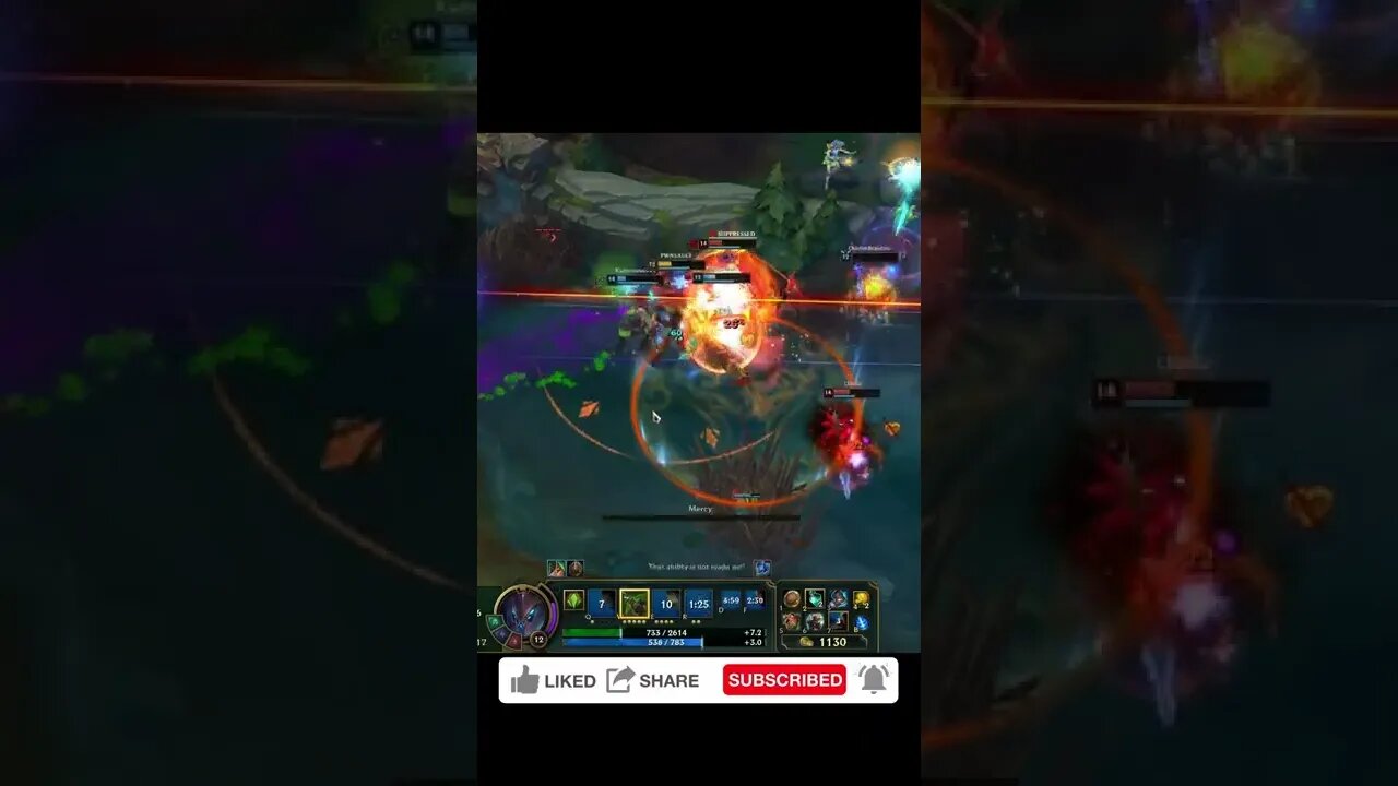 URGOT BUT I GET ANOTHER HEALTH BAR (W WORKS IN TAHM ULT) #shorts #leagueoflegends #league #lol