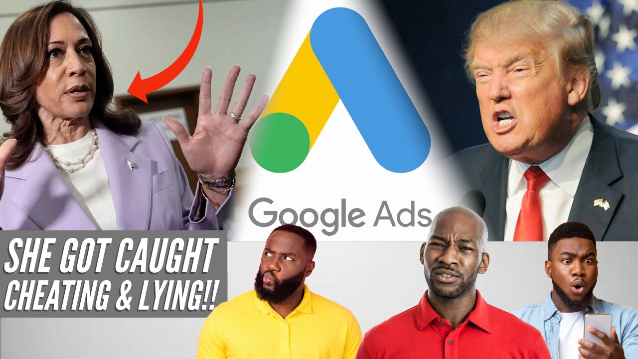 EXPOSED! Harris Caught Running PAID GOOGLE ADS with FAKE HEADLINES!