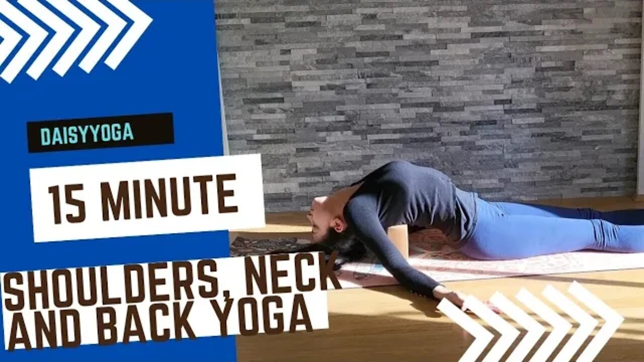 Relief for shoulders, neck and back YOGA - / YIN YOGA CHALLENGE/ Daisyyoga