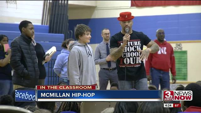 Hip-hop helps build school culture