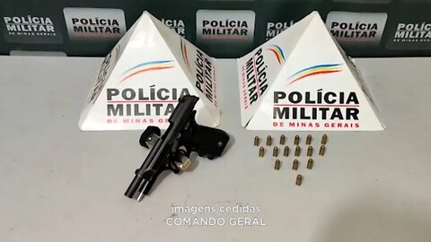 Valadares: Homem, de 26 anos, beneficiado pelo Regime de Progressão de Pena é preso com Arma de Fogo