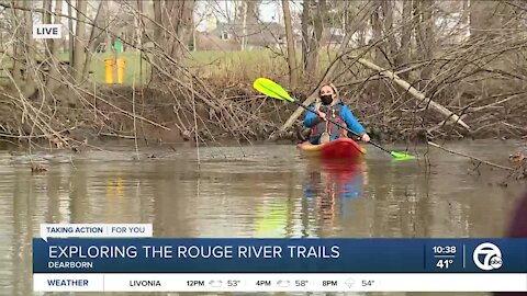 Kayaking on the Rouge River