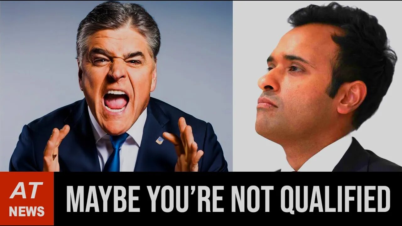 Hannity LOSES His Temper with Vivek Ramaswamy