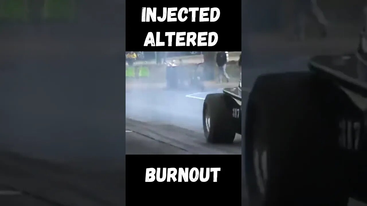 Wicked Injected Altered Burnout! #shorts
