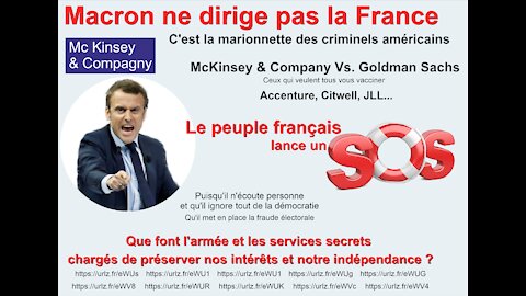 Crise covid 19 : les BANKSTER mènent-ils Macron à la baguette?