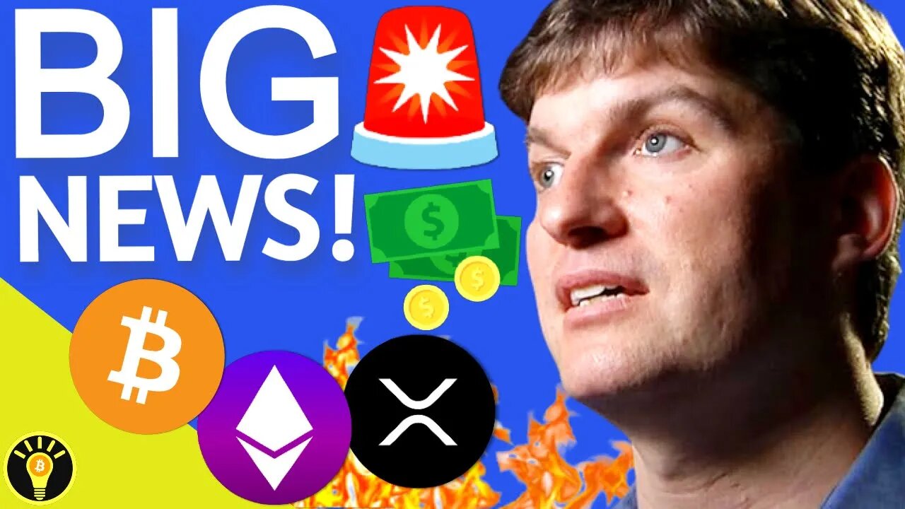 🚨THE CRYPTO MARKET IS READY TO PUMP AS MICHAEL BURRY CAPITULATES, DXY CRASHES, CPI LOWER, RATES CUTS