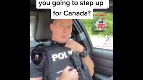 Canadian police officers