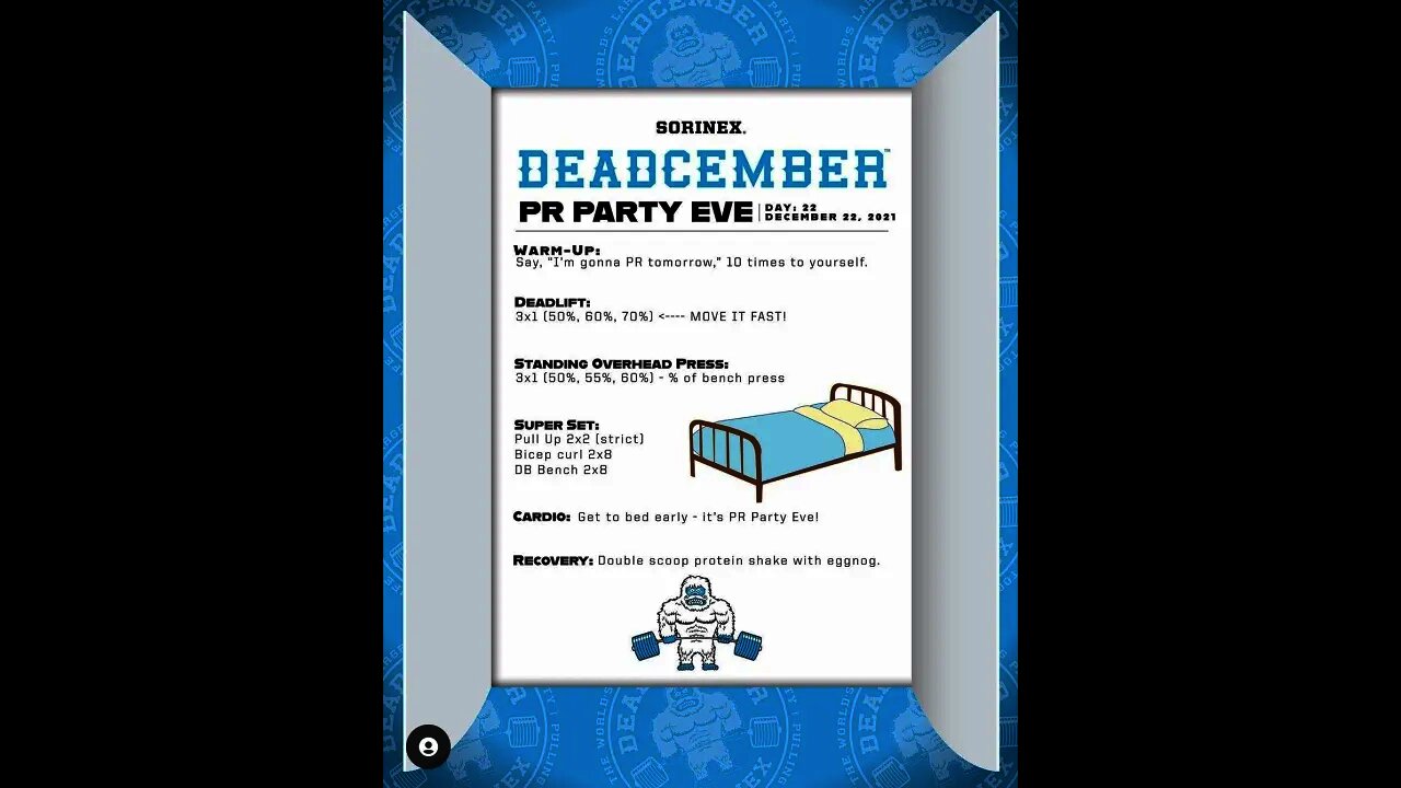 Deadcember Day 22. PR Party Eve!