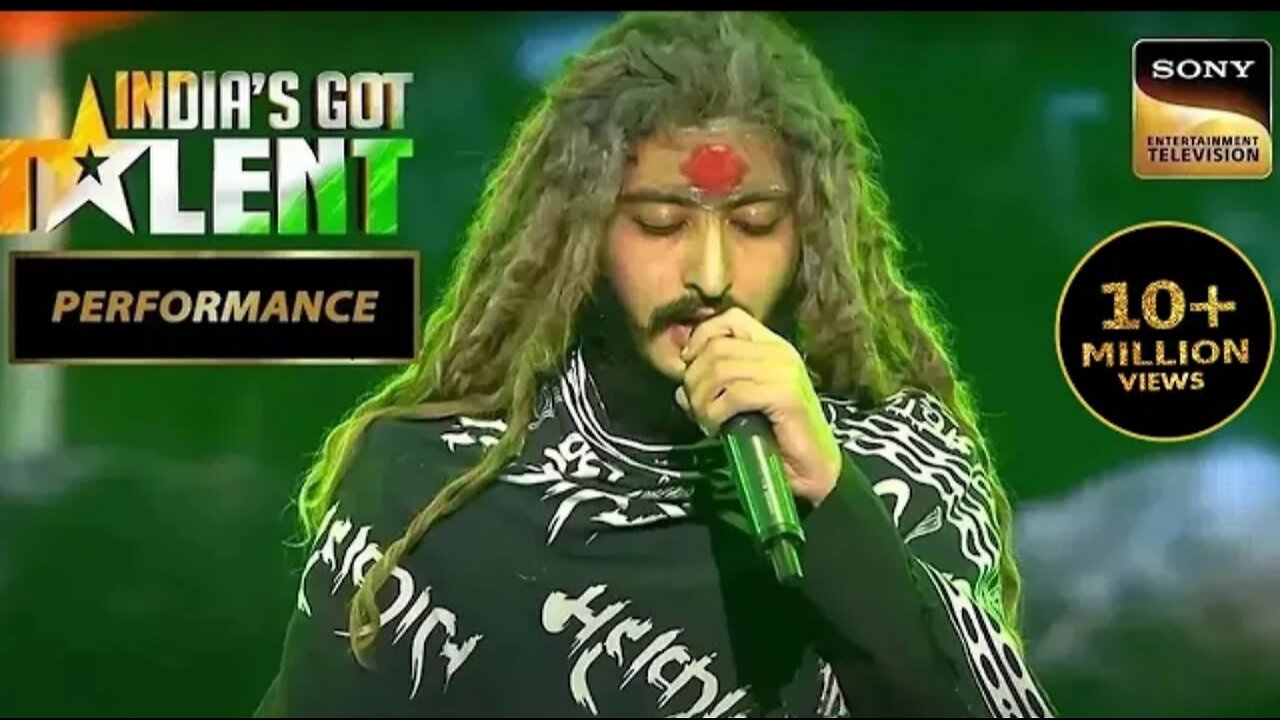 India's Got Talent season 10 || इस Aghori की performance ने सबको किया शिवमय|| Performance