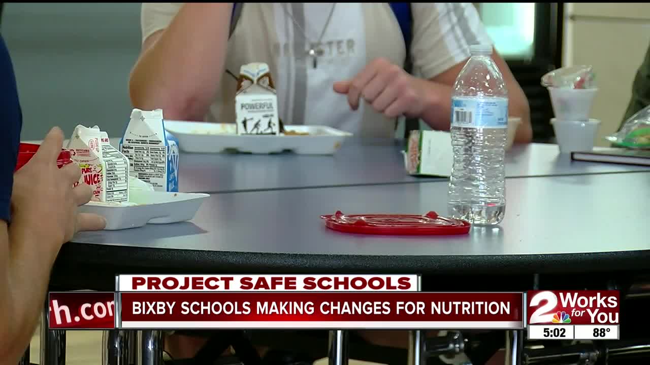 Bixby schools making changes for nutrition