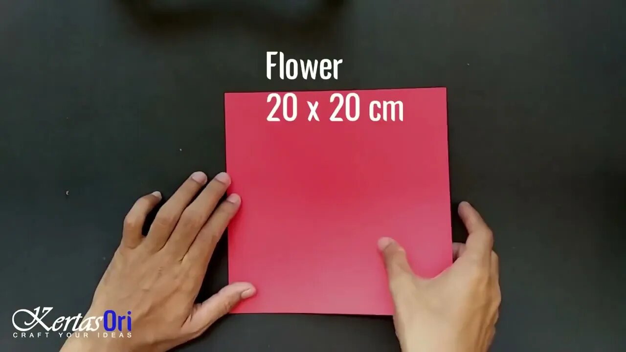 DIY - Rose Flower From Paper