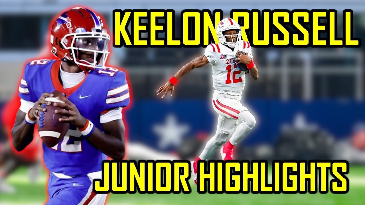 BEST QB IN TX？？ Keelon Russell Junior SZN Highlights Duncanville HS