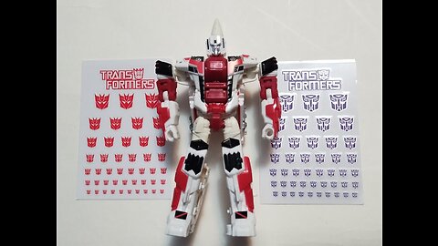 Transformers Shattered Glass Faction Symbols Stickers Labels BotCon New