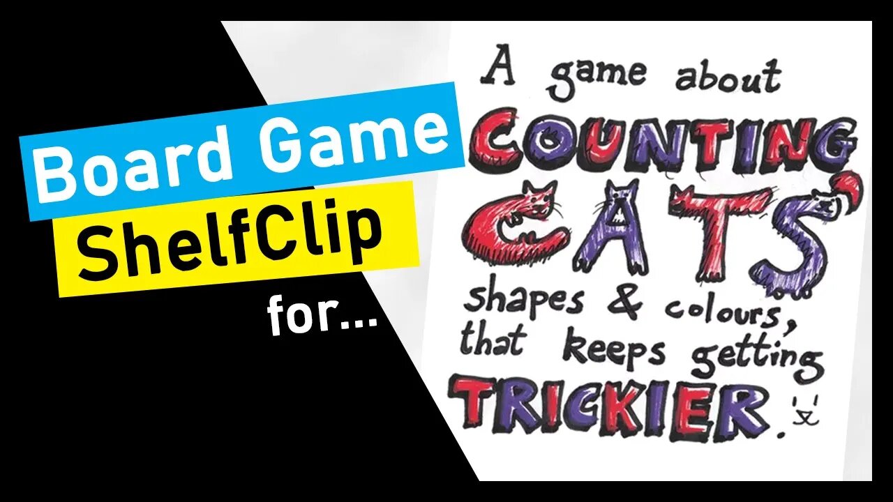 🌱ShelfClips: A game about counting cats (Short Board Game Preview)