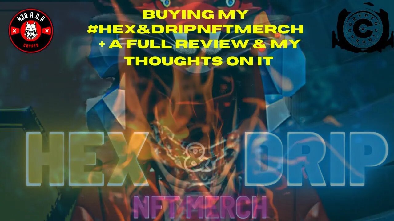 BUYING MY #HEX&DRIPNFTMERCH + A FULL REVIEW & MY THOUGHTS ON IT