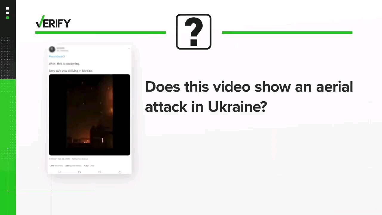 Fact checking circulating Ukraine videos- 2-2022