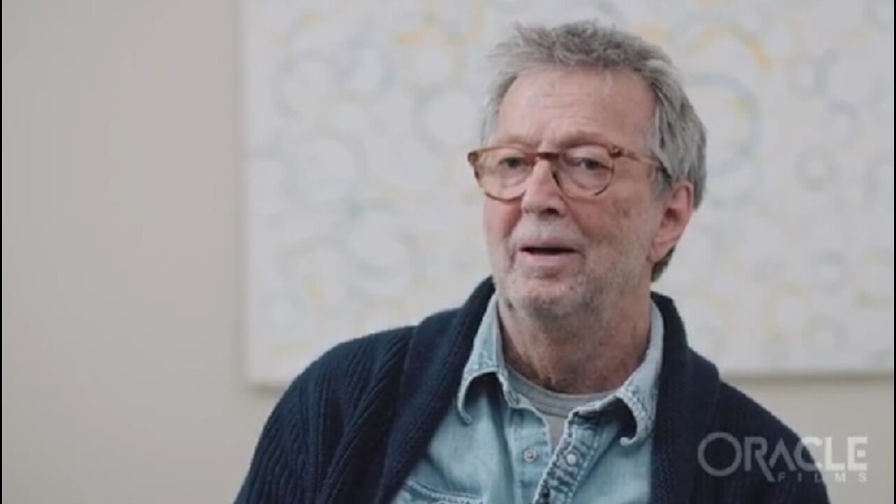 Even Eric Clapton Knows What Is Going On - There Is No COVID - This 38 Second Video Clip Says It All