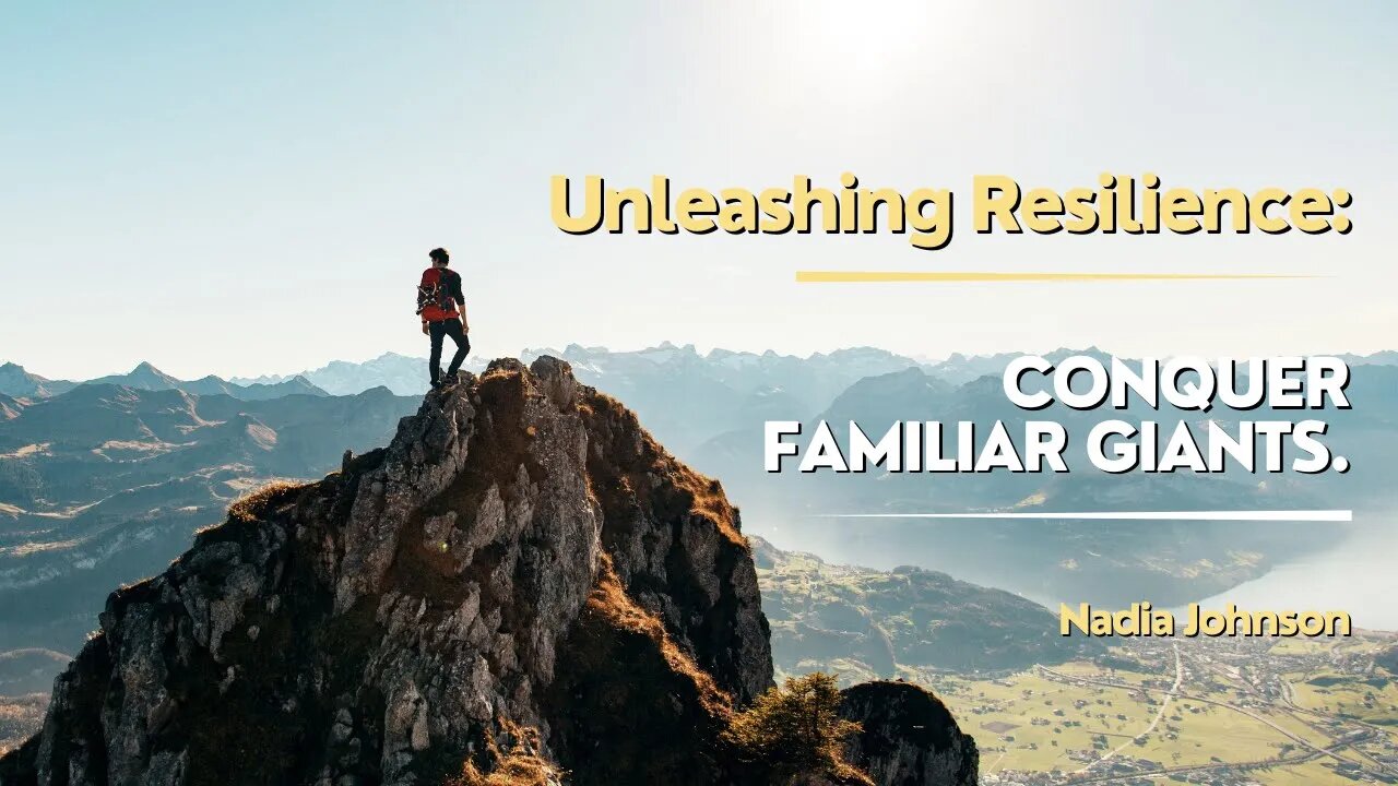 Unleashing Resilience | Conquer Familiar Giants. #inspiration #wordofgod #prayers