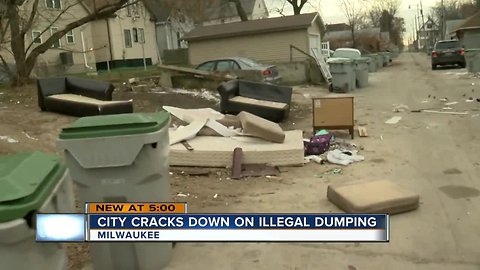 Officials offering cash reward for reporting illegal dumping