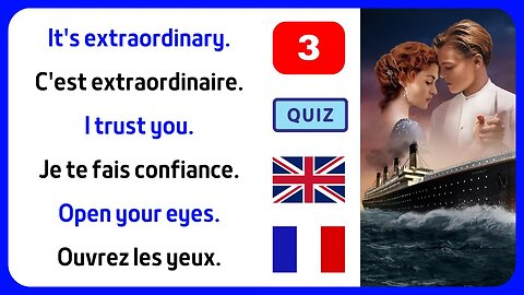 Testez et améliorez votre anglais avec Titanic 📚 Part 3