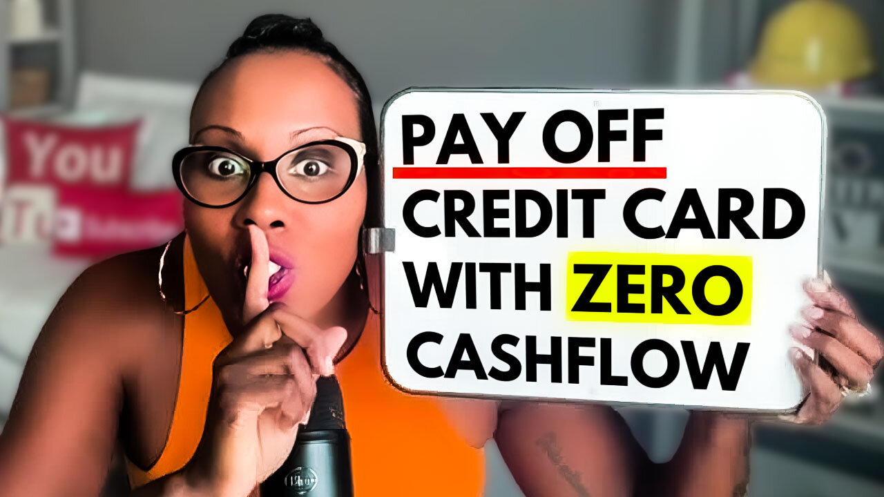 How to PAYOFF a Credit Card with $0 CASHFLOW