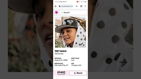 HAPPY 14 BIRTHDAY TREY MAKAI