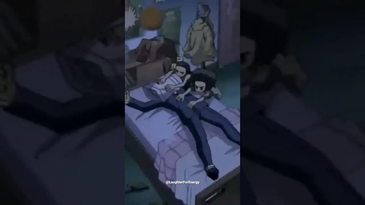 "Got a possessed n***a up here & Granddad worried about a date." 💀 #boondocks #shorts