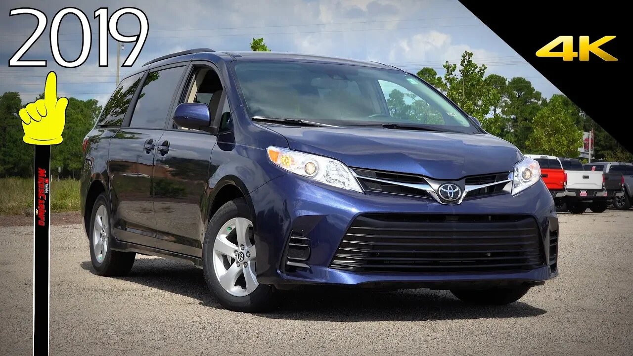 2019 Toyota Sienna LE - Ultimate In-Depth Look in 4K