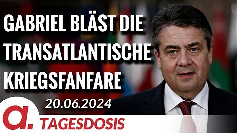 Gabriel bläst die Kriegsfanfare