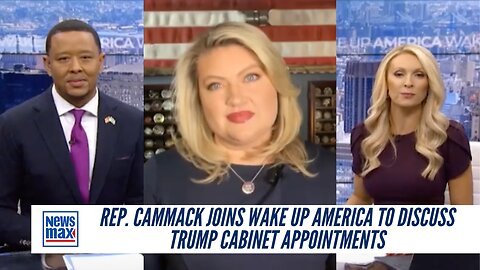 Rep. Cammack Joins Wake Up America To Discuss Trump Cabinet Appointments