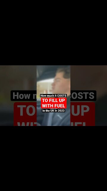 How much it COSTS to fill up with FUEL in the UK in 2023 - check out the full day in the life