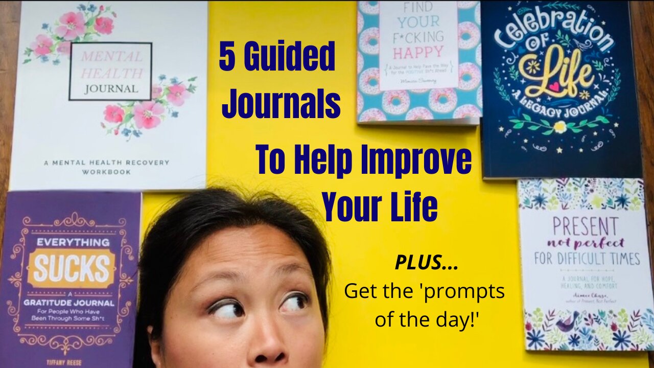 5 GUIDED JOURNAL REVIEW | Mindfulness Journals to improve your life