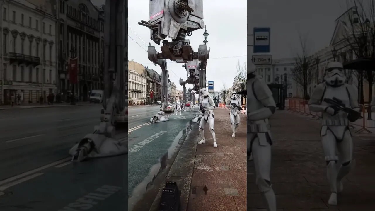 Star Wars na vida real - parece na russia ou ukrania