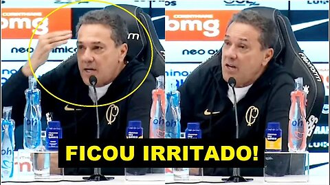 REBATEU! "Cara, será que você pode RACIOCINAR COMIGO?" Luxemburgo DESABAFA após Corinthians x Goiás