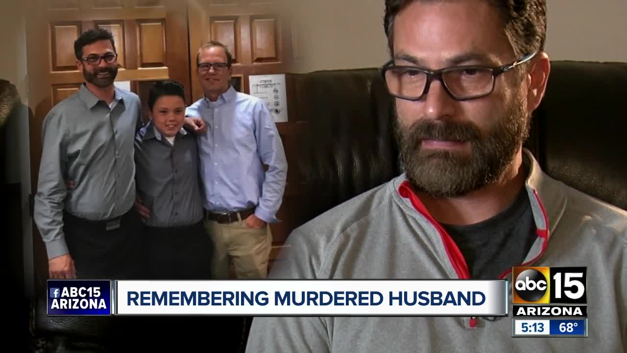 Husband of man murdered in Glendale speaks out