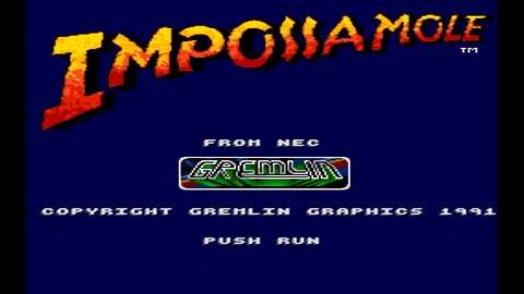 Impossamole - (TG-16) - 1/2 - Beat 'em and Cheat 'em!