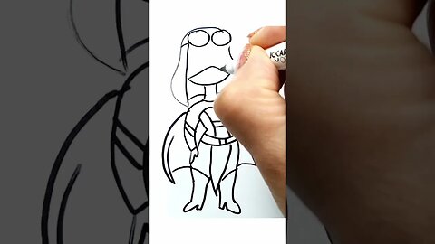 How to Draw and Paint Skarlet from Mortal Kombat Chibi Version