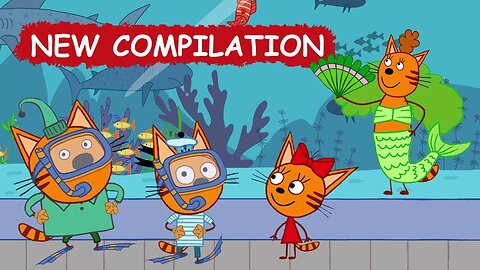 Kid-E-Cats _ Compilation of Unusual Episodes _ Cartoons for Kids