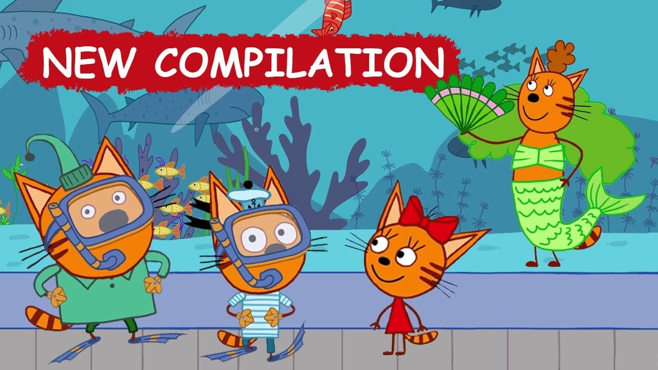 Kid-E-Cats _ Compilation of Unusual Episodes _ Cartoons for Kids