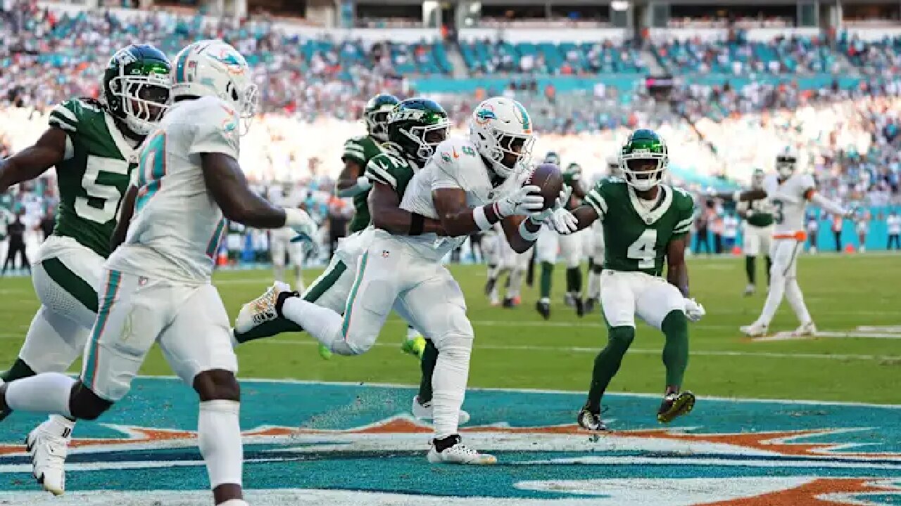 New York Jets Vs. Miami Dolphins Week 14 Highlights | 2024