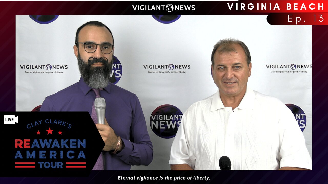 Jeffrey Adams at the Reawaken America Tour Virginia Beach 2022 | Vigilant News