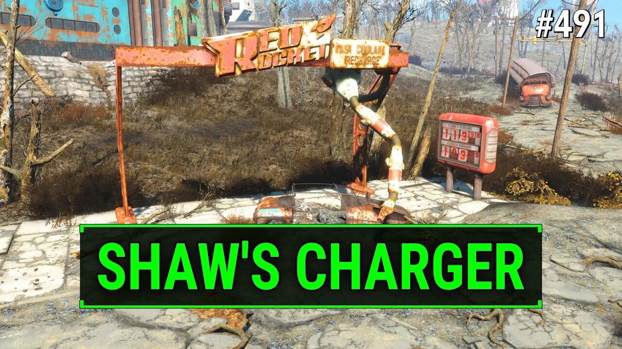 Fallout 4 Unmarked - Horrific Sight at Shaw's Charger | Ep. 491