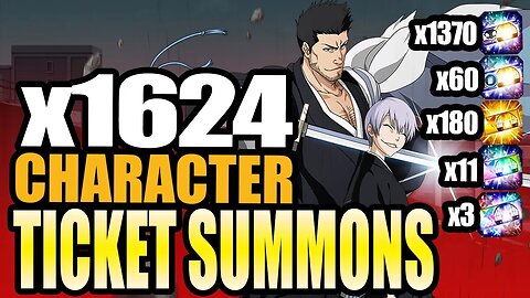 Bleach Brave Souls: Character Ticket Summons x1624