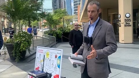 Street Preaching Toronto - He went to the cross so that we can be saved