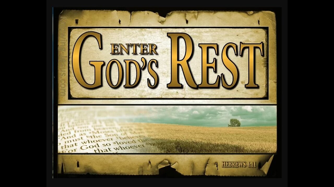Entering Into What Rest?