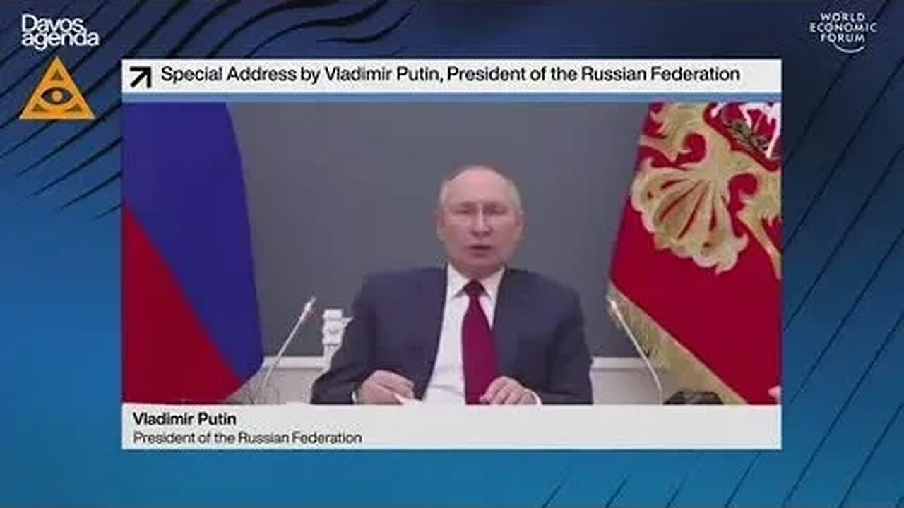 WEF 2021: Putin addresses the virtual World Economic Forum.