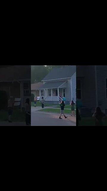 Cyraxx attacks, view from across the street. HD. Credits to @awareofmyself4564 6/25/2023