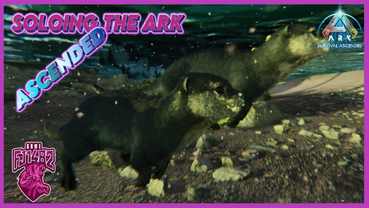 Easy Otter Tame Soloing ARK Ascended Ep 95