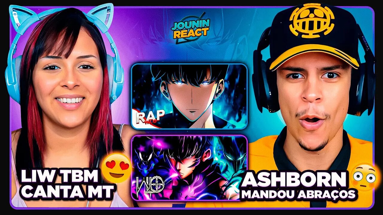 2 EM 1 - WLO | Sung Jin Woo ft. LIW & Monarca das Sombas [React em Casal] 🔥